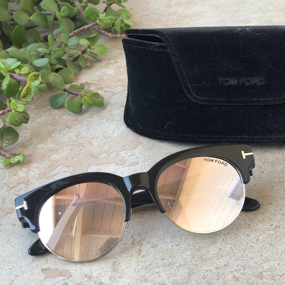 Tom Ford Accessories - Tom Ford Round Gradient Sunglasses